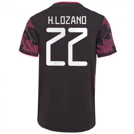 Billiga Fotbollströjor Mexiko Hirving Lozano 22 Hemma tröja 2021 Kortärmad